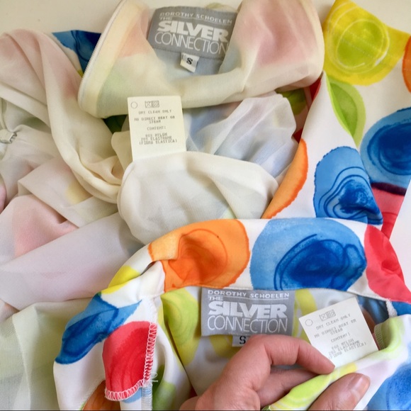 Vintage Top Clown Crayons Painter Stretchy Costume - Picture 6 of 6